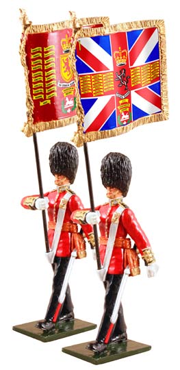 The Queen's Diamond Jubilee Set, The Guards Colours, Scots Guards - Chester Model Centre
