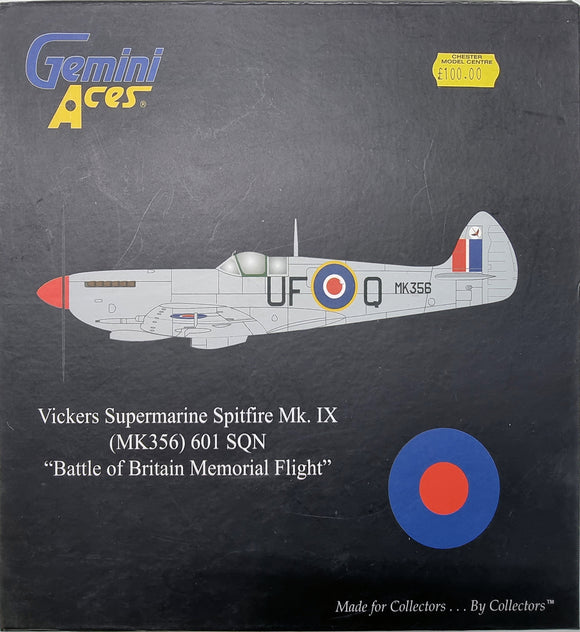 Gemini Aces GARAF1009 1:72 Scale Vickers Supermarine Spitfire Mk. IX - Chester Model Centre