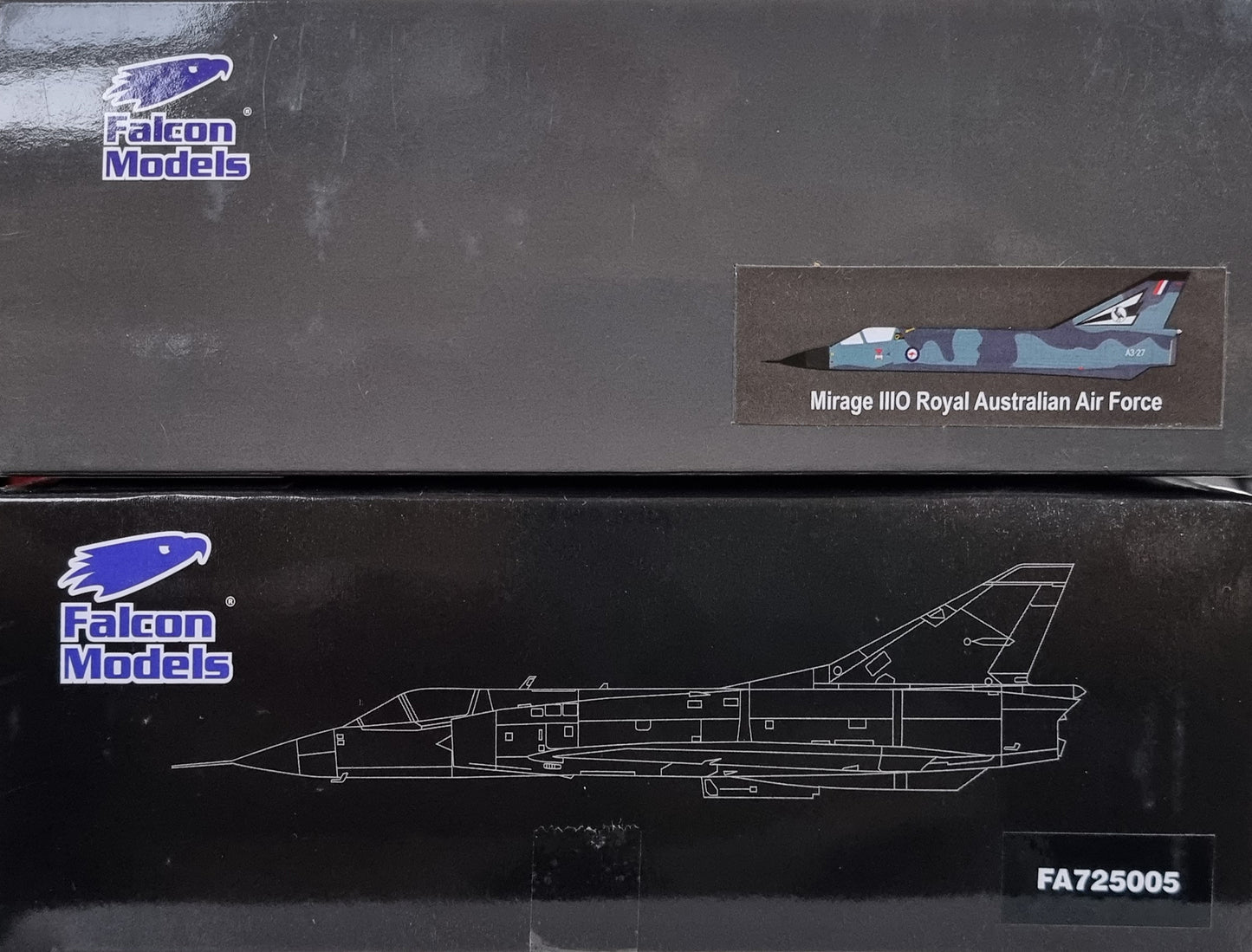 Falcon Models Wings of Fame 1:72 FA725005 Mirage IIIO Royal Australian Air Force Box never opened. - Chester Model Centre
