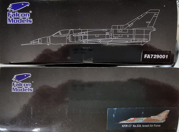 Falcon Models Wings of Fame 1:72 F729001 KFIR C7 No 534 Israeli Air Force. - Chester Model Centre