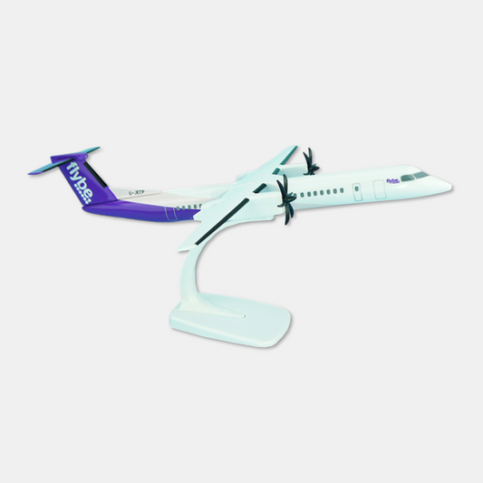 AeroClix ACX001 Flybe Bombardier Q400 '2018 Colours' G-JECP 1/100 Scale - Chester Model Centre 