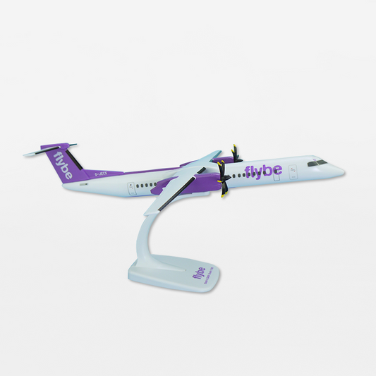 AeroClix ACX009 Flybe Bombardier Q400 '2022 Colours' G-JECX 1/200 Scale - Chester Model Centre 