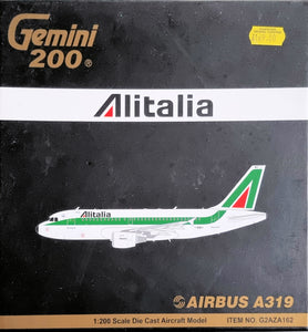 Gemini 200 G2AZA162 1:200 Scale Airbus A319 - Chester Model Centre