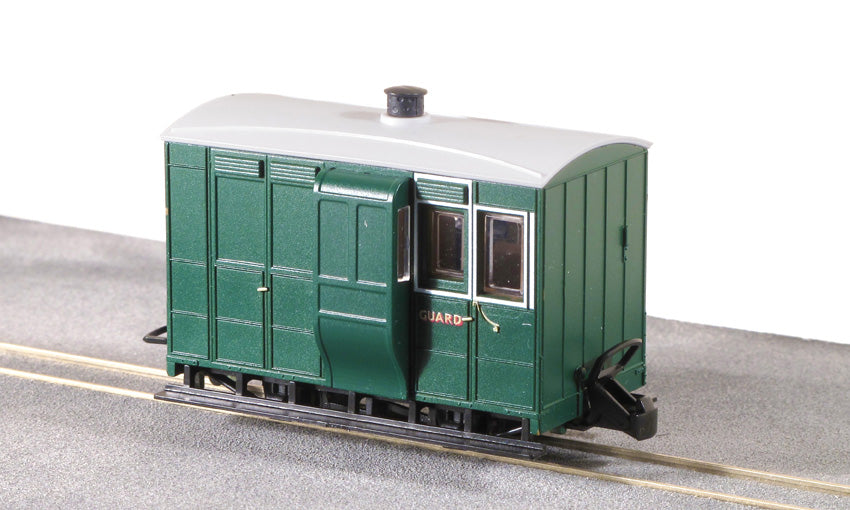 Glyn Valley Freelance 4 Wheel Brake Coach Without Buffers - Chester Model Centre