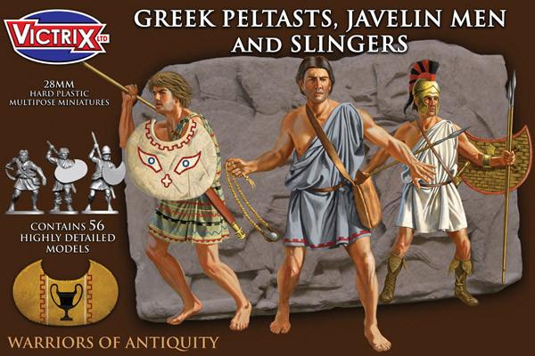 Greek Peltasts Javelin Men and Slingers - Chester Model Centre