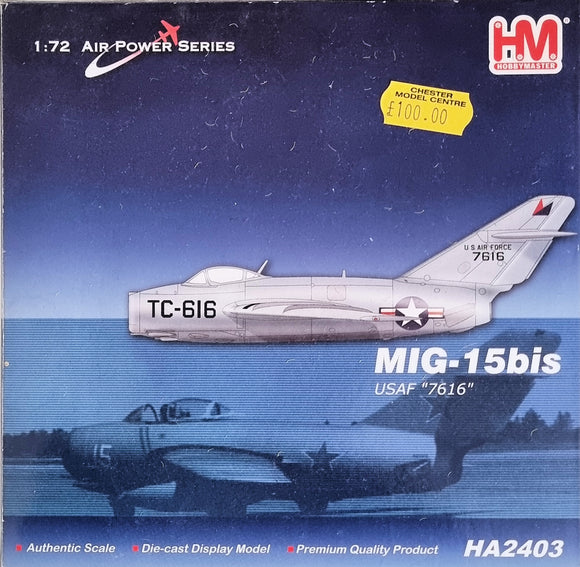 Hobbymaster 1:72 HA2403 MIG-15bis USAF 