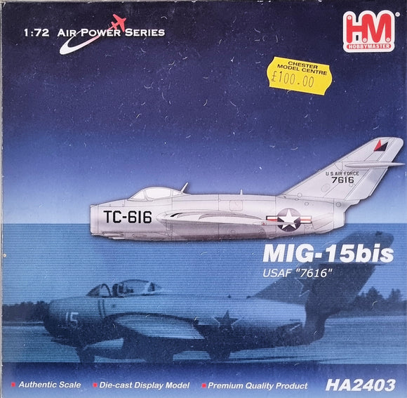 Hobbymaster 1:72 HA2403 MIG-15bis USAF 