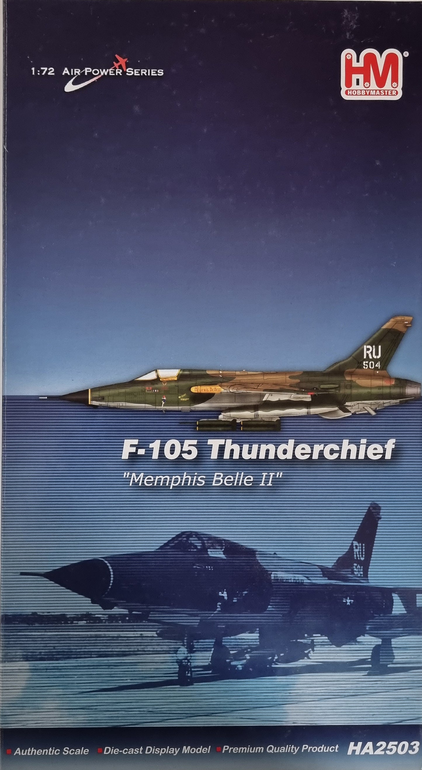 Hobbymaster HA2503 F-105 Thunderchief "Memphis Belle II" - Chester Model Centre
