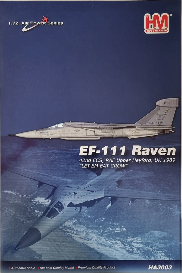 Hobbymaster HA3003 EF-111A Raven42nd ECS, RAF Upper Heyford, UK 1989 