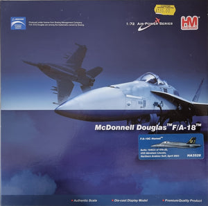 Hobbymaster HA3528 McDonnell Douglas F/A-18C Hornet BuNo164633 of VFA-25, USS Abraham Lincoln, Northern Arabian Gulf. April 2003 - Chester Model Centre