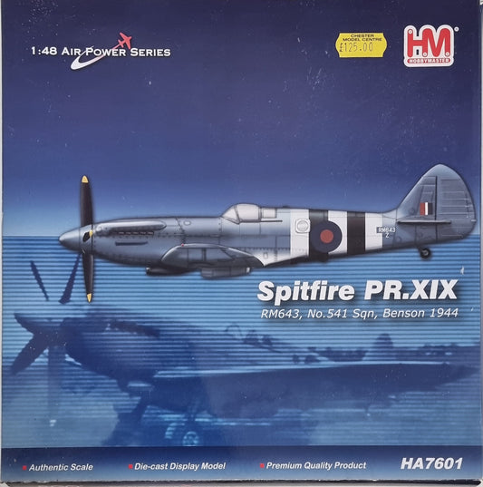 Hobbymaster HA7601 1:48 Spitfire PR.XIX - Chester Model Centre