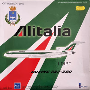 Inflight 200 IF722091 Scale 1:200 Alitalia Boeing 727-200 - Chester Model Centre