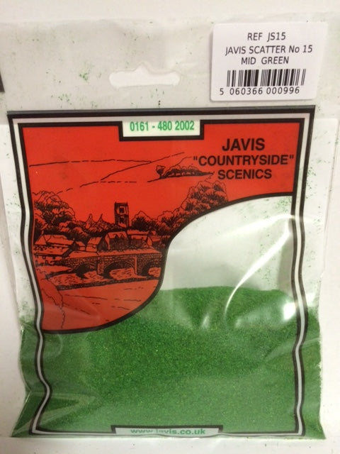 Javis JS15 Mid Green Scatter - Chester Model Centre