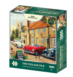 Kevin Walsh The Village Pub 1000 piece 3D Jigsaw Puzzle - Chester Model Centre
