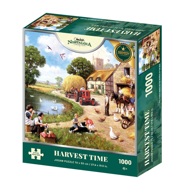 Harvest Time 1000 piece Jigsaw Puzzle - Chester Model Centre