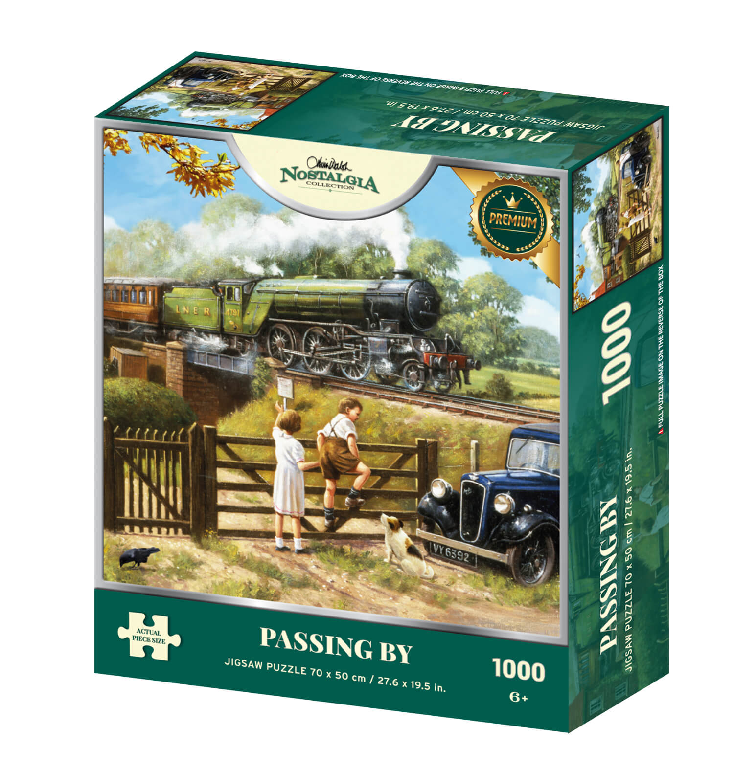 Kevin Walsh Passing By 1000 piece 3D Jigsaw Puzzle - Chester Model Centre