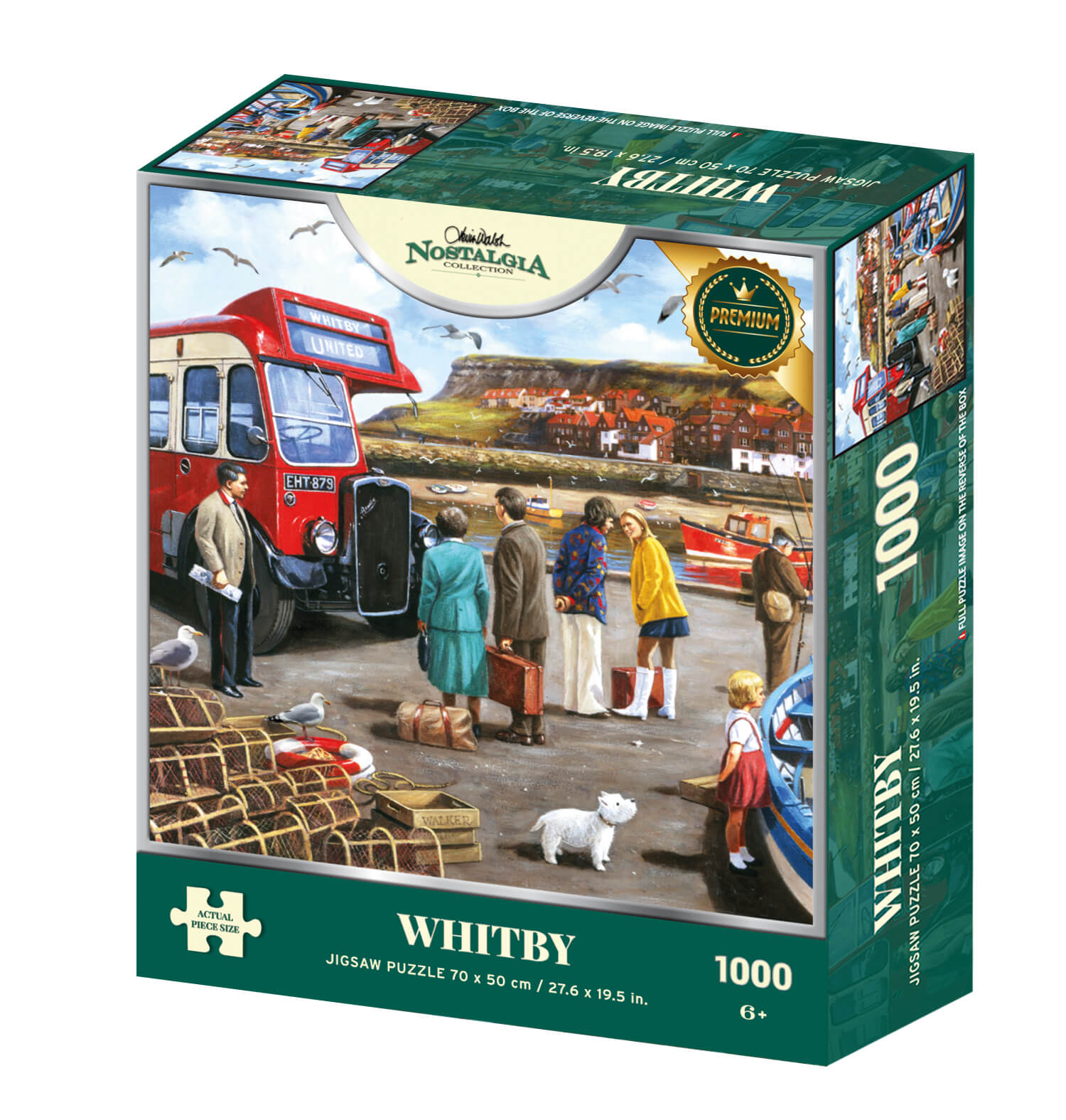 Kevin Walsh Whitby 1000 piece 3D Jigsaw Puzzle - Chester Model Centre
