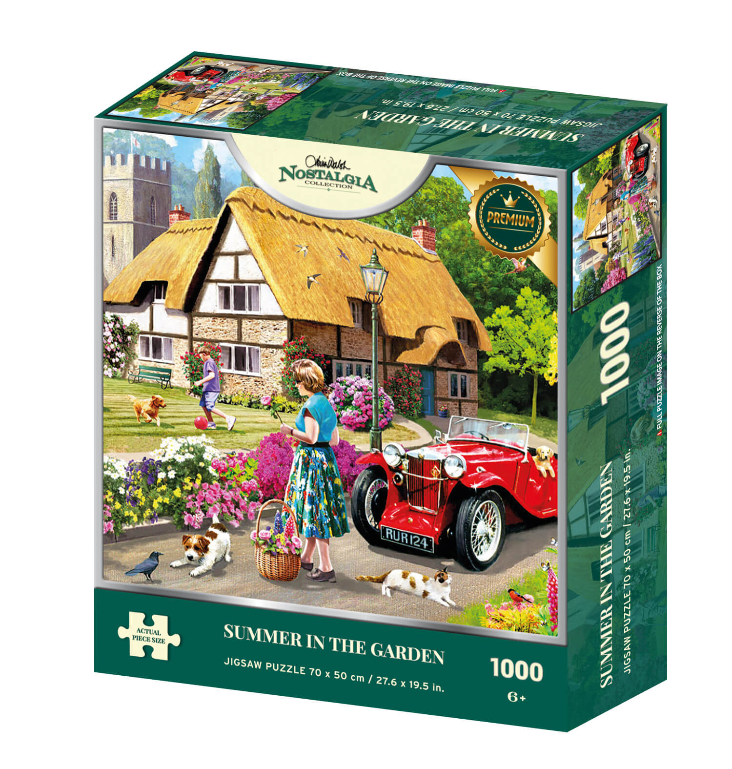 Summer in the Garden 1000 piece Jigsaw Puzzle - Chester Model Centre