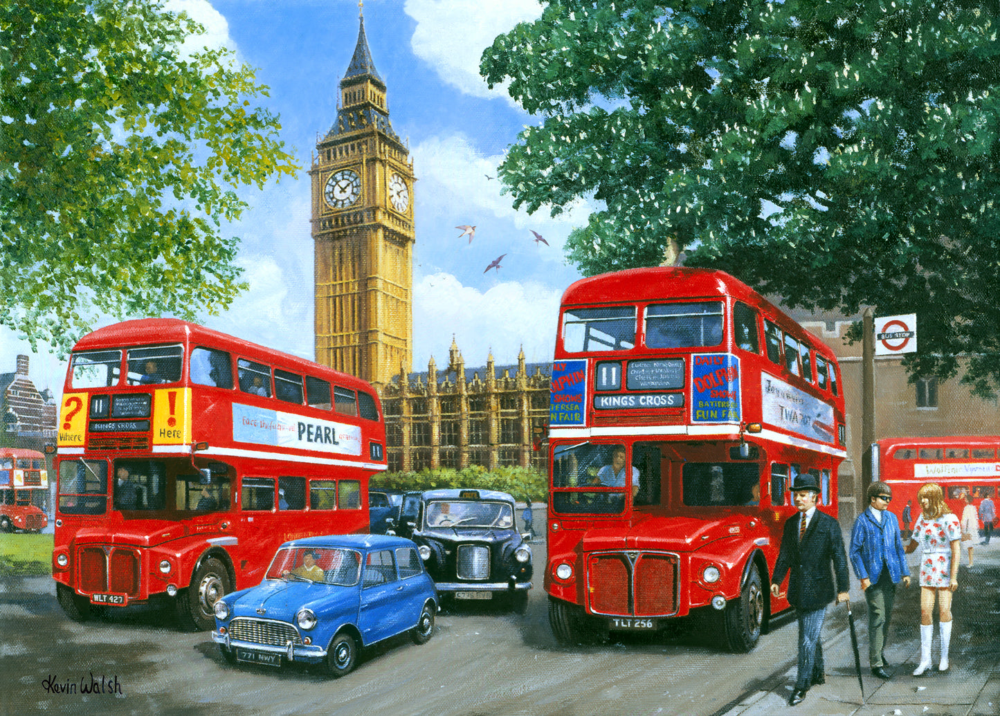 Kevin Walsh Westminster 1000 piece 3D Jigsaw Puzzle - Chester Model Centre