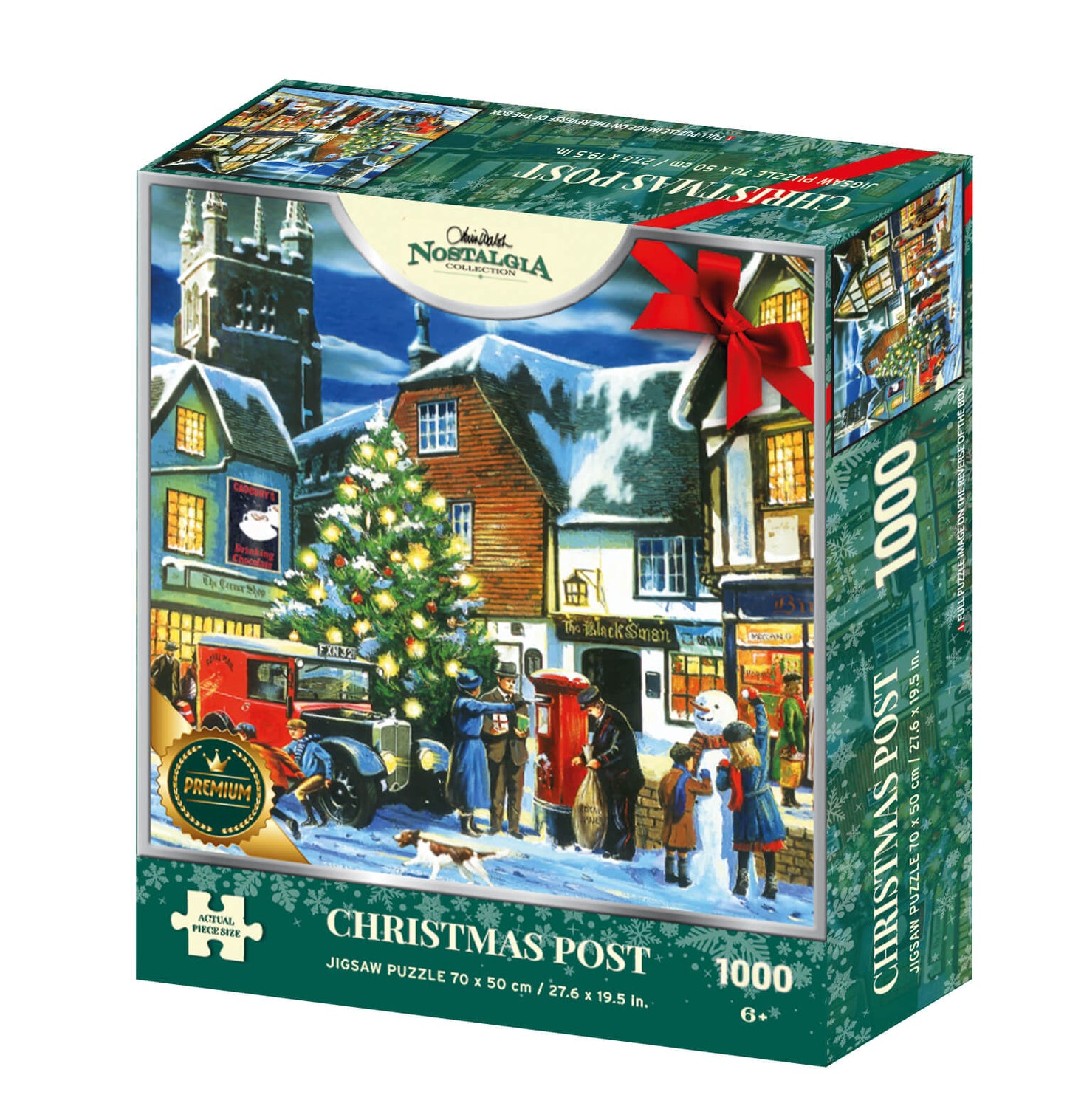 Kevin Walsh Christmas Post 1000 piece 3D Jigsaw Puzzle - Chester Model Centre
