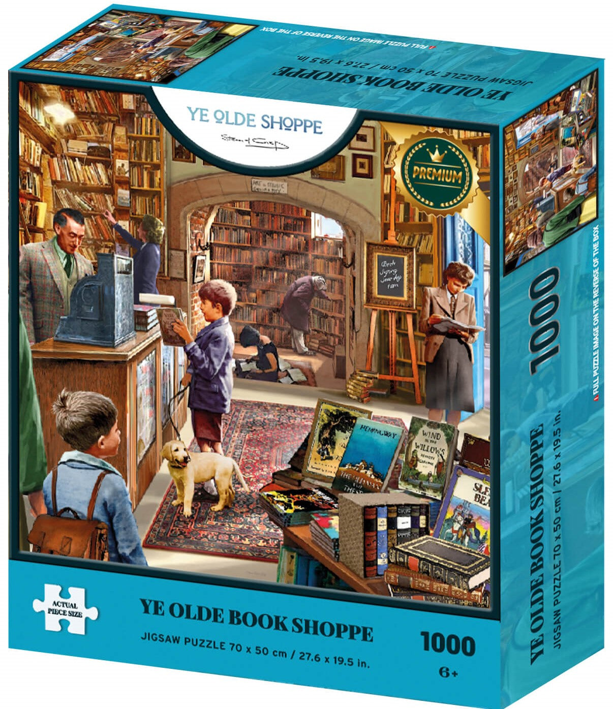 Ye Olde Book Shoppe 1000 piece Jigsaw Puzzle - Chester Model Centre