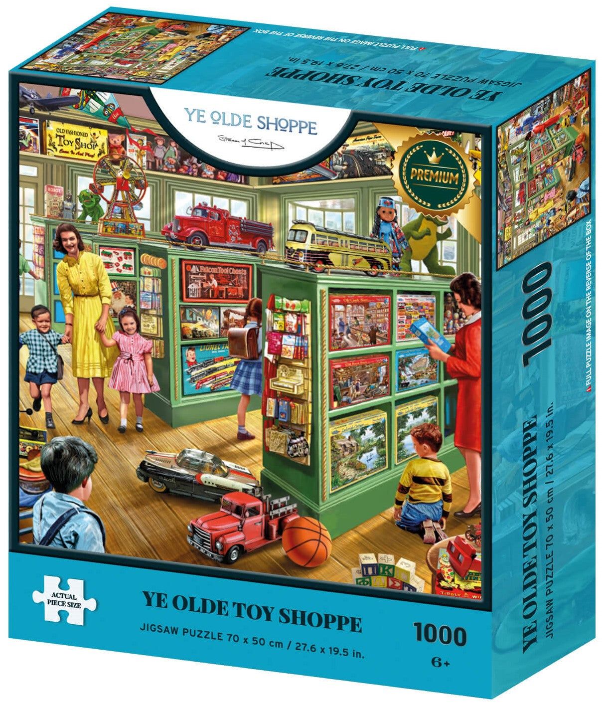 Ye Olde Toy Shoppe 1000 piece Jigsaw Puzzle - Chester Model Centre