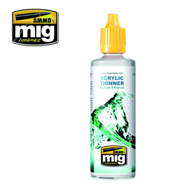 MIG2000 ACRYLIC THINNER 60ML MIG2000 ACRYLIC THINNER 60ML - Chester Model Centre