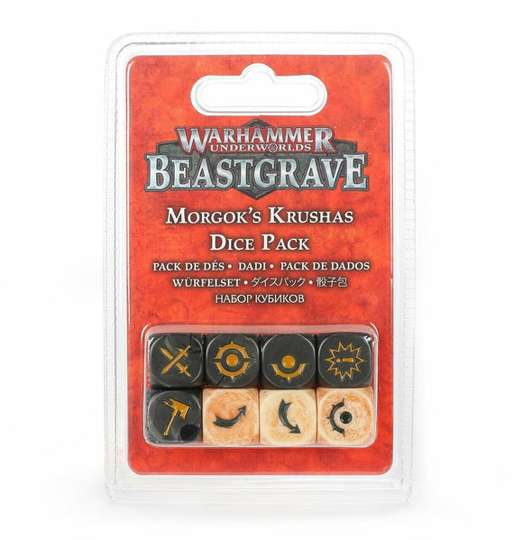 Morgok's Krushas Dice Pack - Chester Model Centre