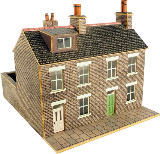 PN104 N Gauge Stone Built Terraced House - 2021 DESIGN - Chester Model Centre