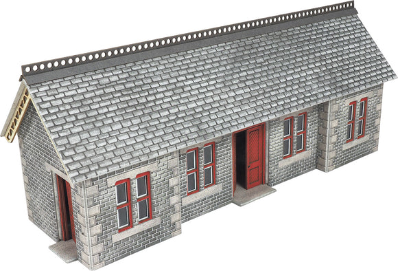 PO334 00/H0 SCALE SETTLE/CARLISLE RAILWAY STATION SHELTER - Chester Model Centre