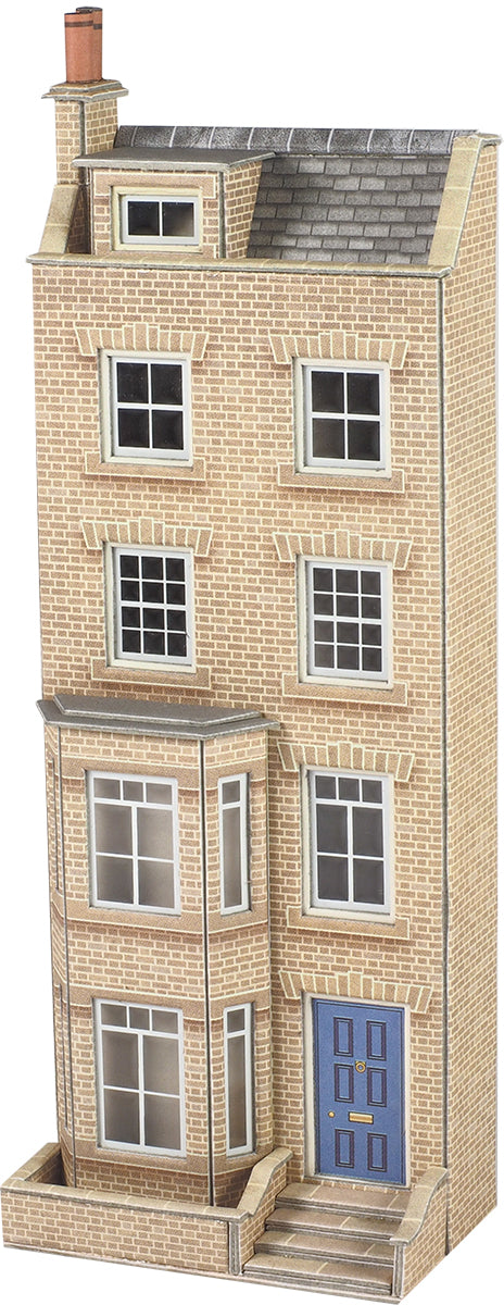 PO373 OO GAUGE SCALE LOW RELIEF TOWN HOUSE FRONT - Chester Model Centre