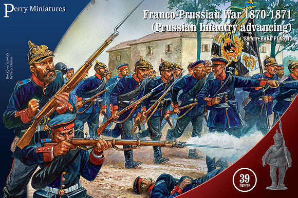 Franco-Prussian War (Prussian Infantry Advancing) 1870 - 1871 - Chester Model Centre