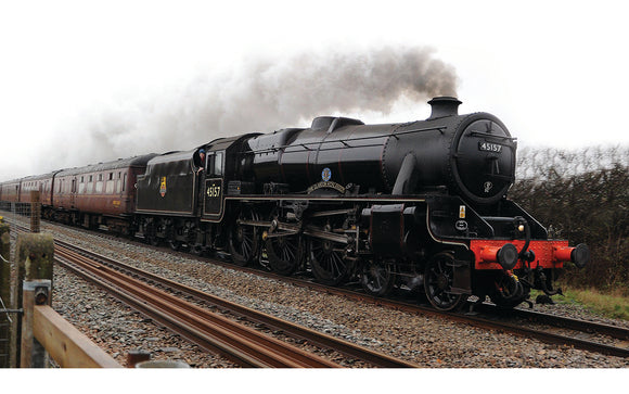 BR, Stanier 5MT 'Black 5', 4-6-0, 45157 'Glasgow Highlander' - Era 5 - Chester Model Centre