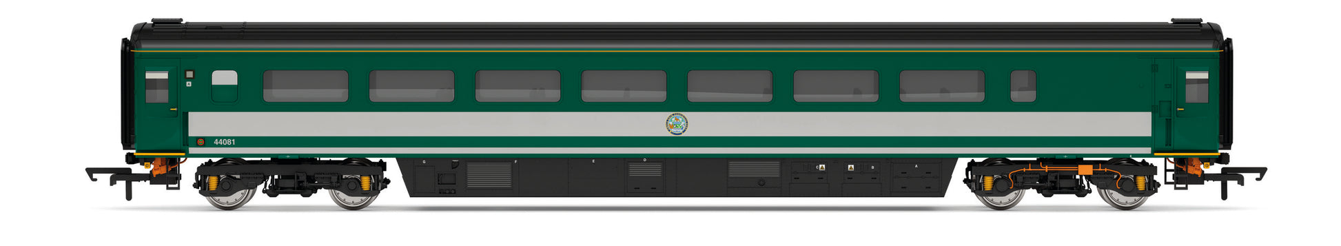 Hornby R40353 Rail Charter Services, Mk3 Trailer Guard First, 44081 - Era 11 Passenger Coaches - Chester Model Centre 