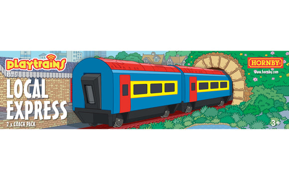 Hornby R9315 Playtrains - Local Express 2 x Coach Pack - Chester Model Centre
