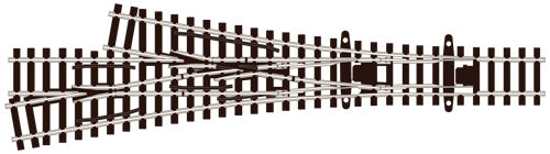 Asymetric 3 Way Turnout - Chester Model Centre