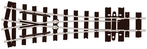 Y turnout 457mm (18in) radius  nickel silver rail - Chester Model Centre