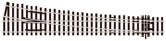 Large Radius R/H Turnout Electrofrog - Chester Model Centre