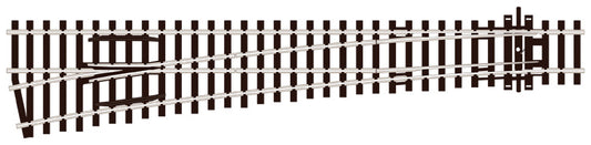 Large Radius L/H Turnout Electrofrog - Chester Model Centre