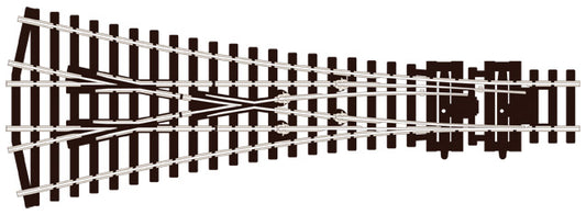 3 Way Medium Radius Turnout Electrofrog - Chester Model Centre