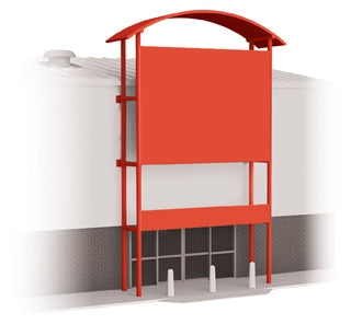 Out Of Town Unit Frontage Kit - Chester Model Centre