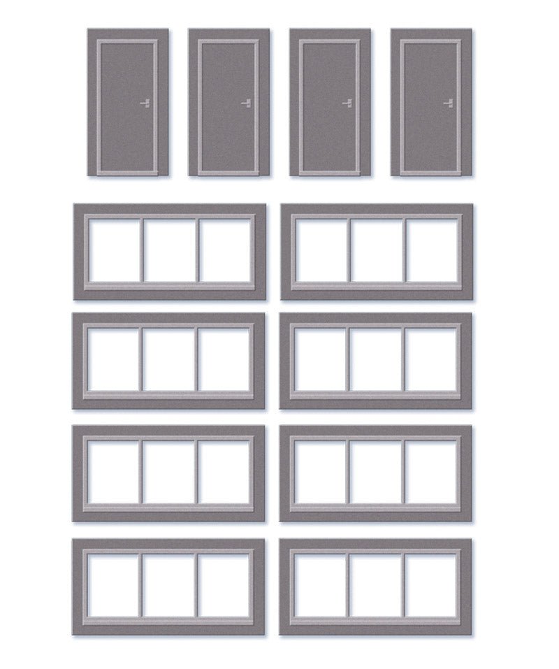 Extra Window & Doors Kit - Chester Model Centre