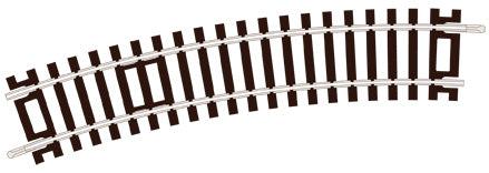 PECO ST-220 SETRACK OO/HO CODE 100 STANDARD CURVE, 1ST RADIUS - Chester Model Centre