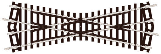 Medium Crossing (22½ angle) Insulfrog - Chester Model Centre