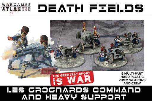 Wargames Atlantic - Death Fields - Les Grognards Command and Heavy Support - Chester Model Centre