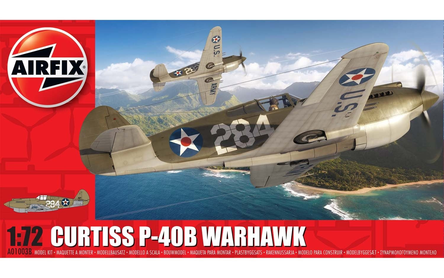 Curtiss P-40B Warhawk - Chester Model Centre