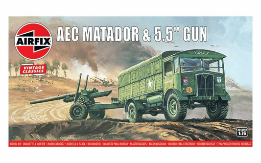 AEC Matador & 5.5' Gun Vintage Classics - Chester Model Centre