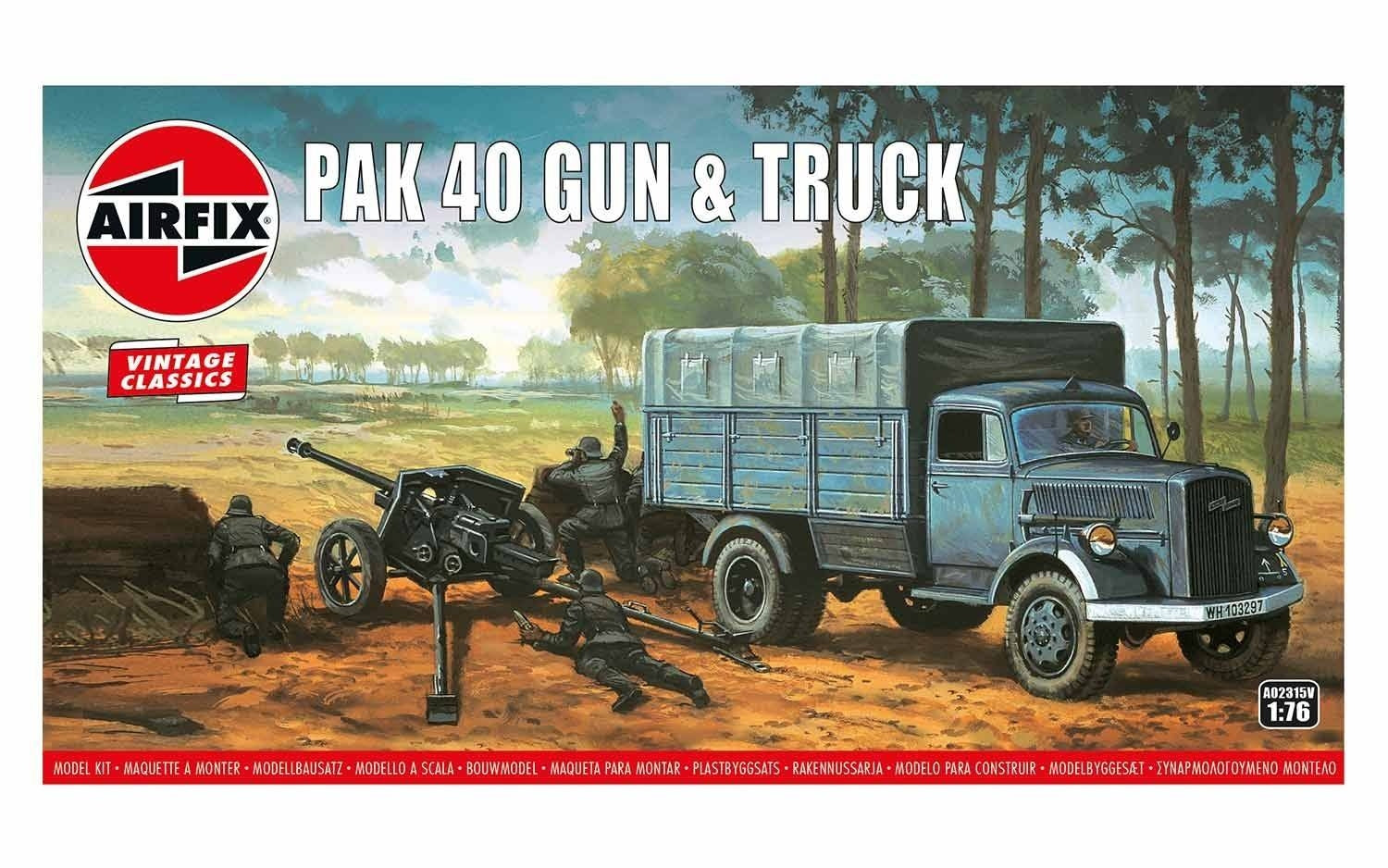 Pak 40 Gun & Truck - Chester Model Centre