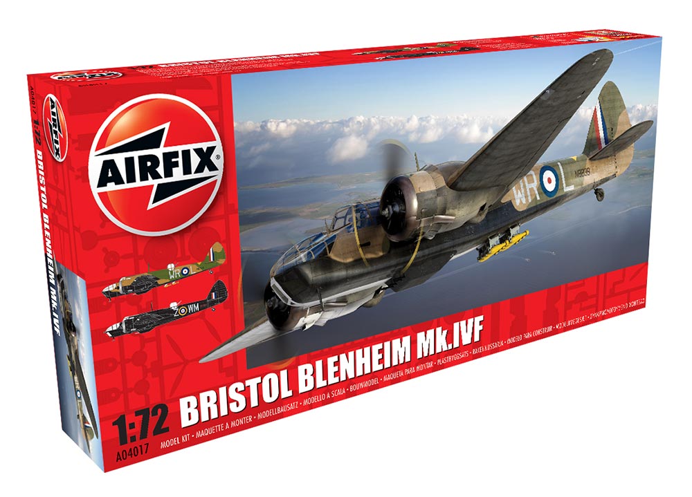 Airfix A04017 Bristol Blenheim Mk.IVF Fighter - Chester Model Centre