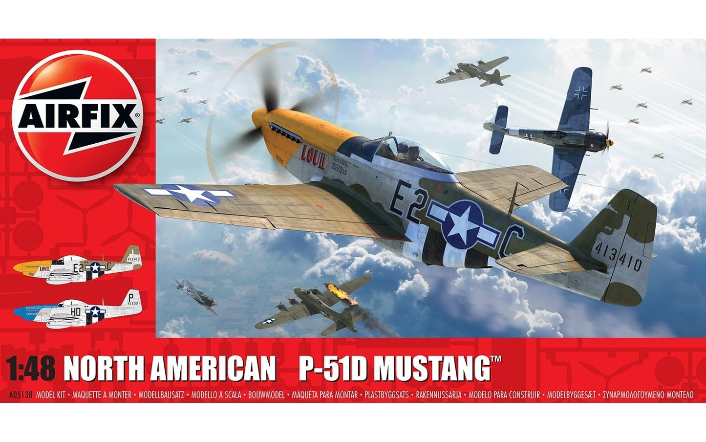 North American P-51D Mustang 1:48 Scale - Chester Model Centre